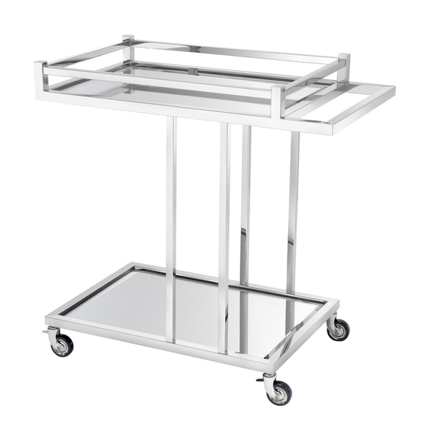 Trolley Beverly Hills Polished Stainless Steel - Image 1