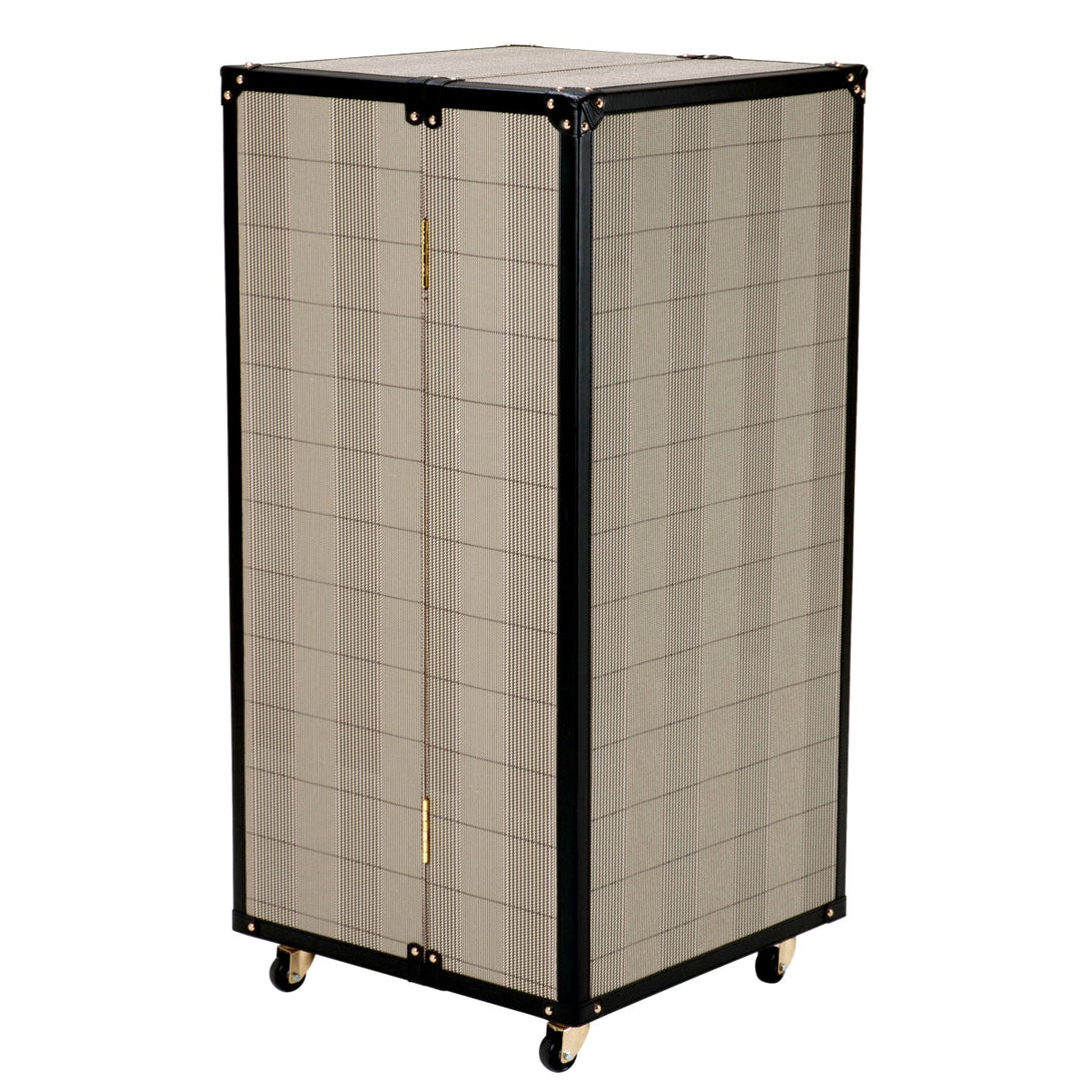 Bar Cabinet Martini Bianco Check Brown - Image 6