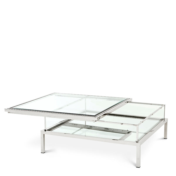 Coffee Table Harvey Polished Stainless Steel Furniture Eichholtz