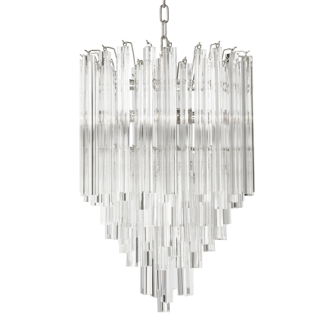 Chandelier Salerno Nickel Finish Lighting Eichholtz