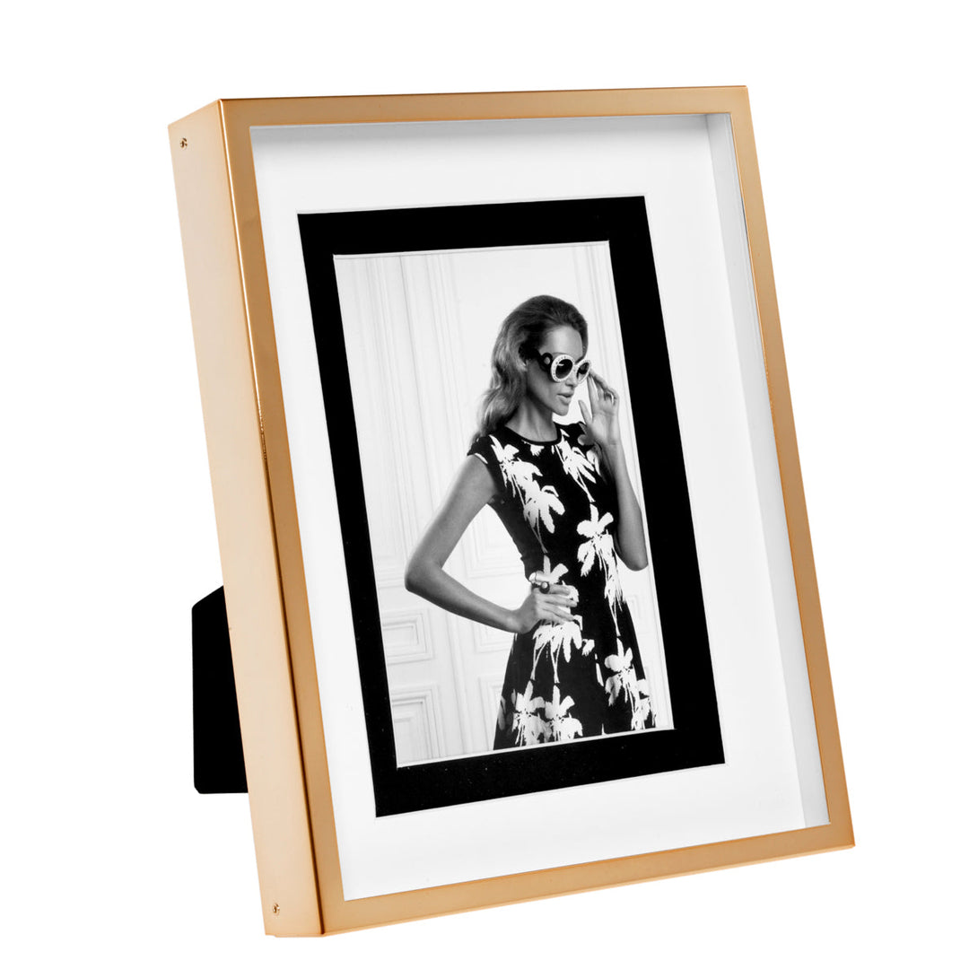 Picture Frame Gramercy L Rose Gold Finish Accessories Eichholtz