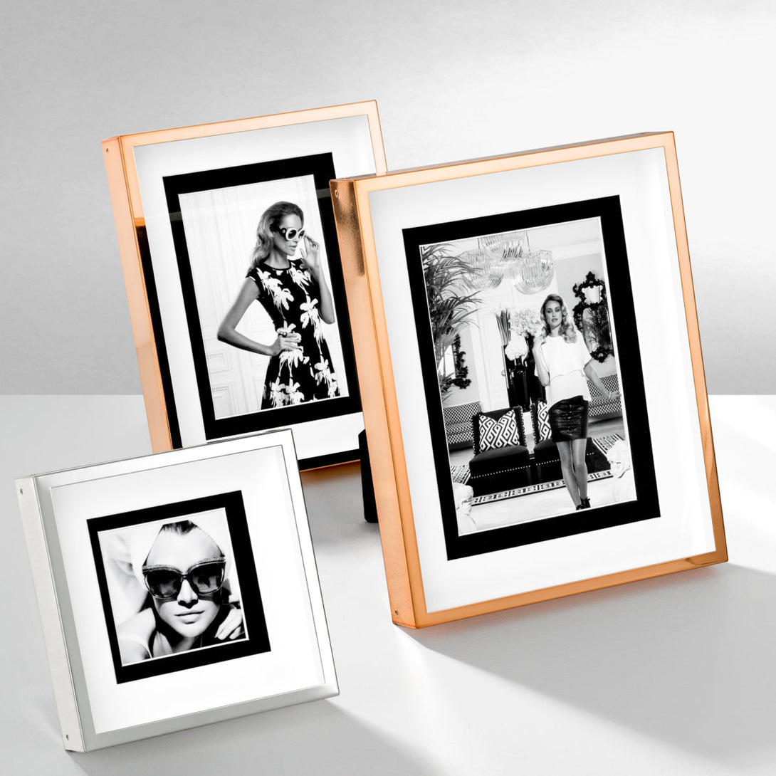 Picture Frame Gramercy L Rose Gold Finish Accessories Eichholtz