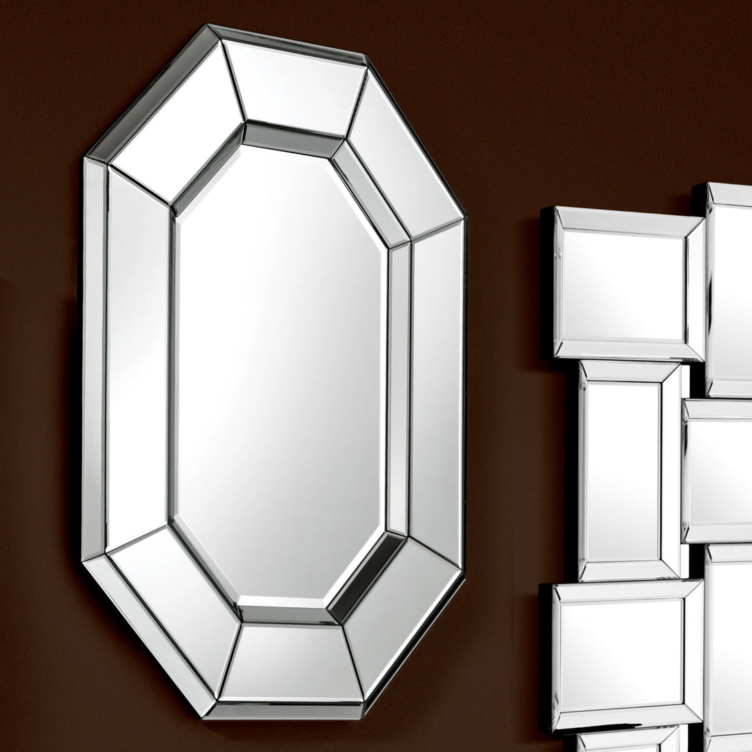 Mirror Le Sereno Bevelled Mirror Glass Accessories Eichholtz