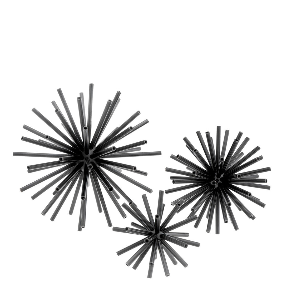 Object Meteor Set Of 3 Bronze Finish Accessories Eichholtz