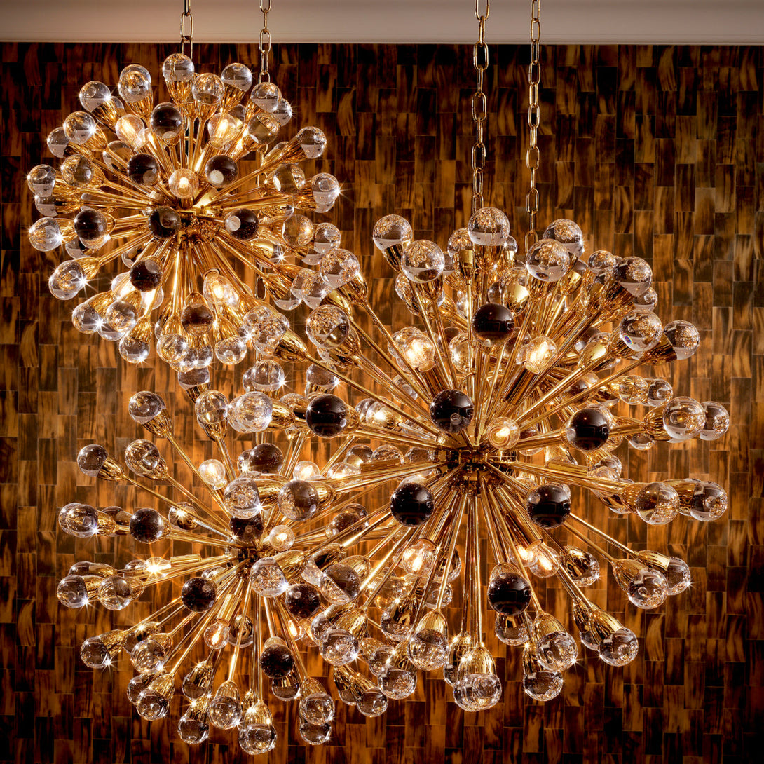 Chandelier Anto L Gold Finish Lighting Eichholtz