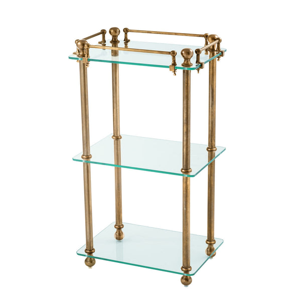 Bathroom Rack Devon Vintage Brass Finish - Image 1