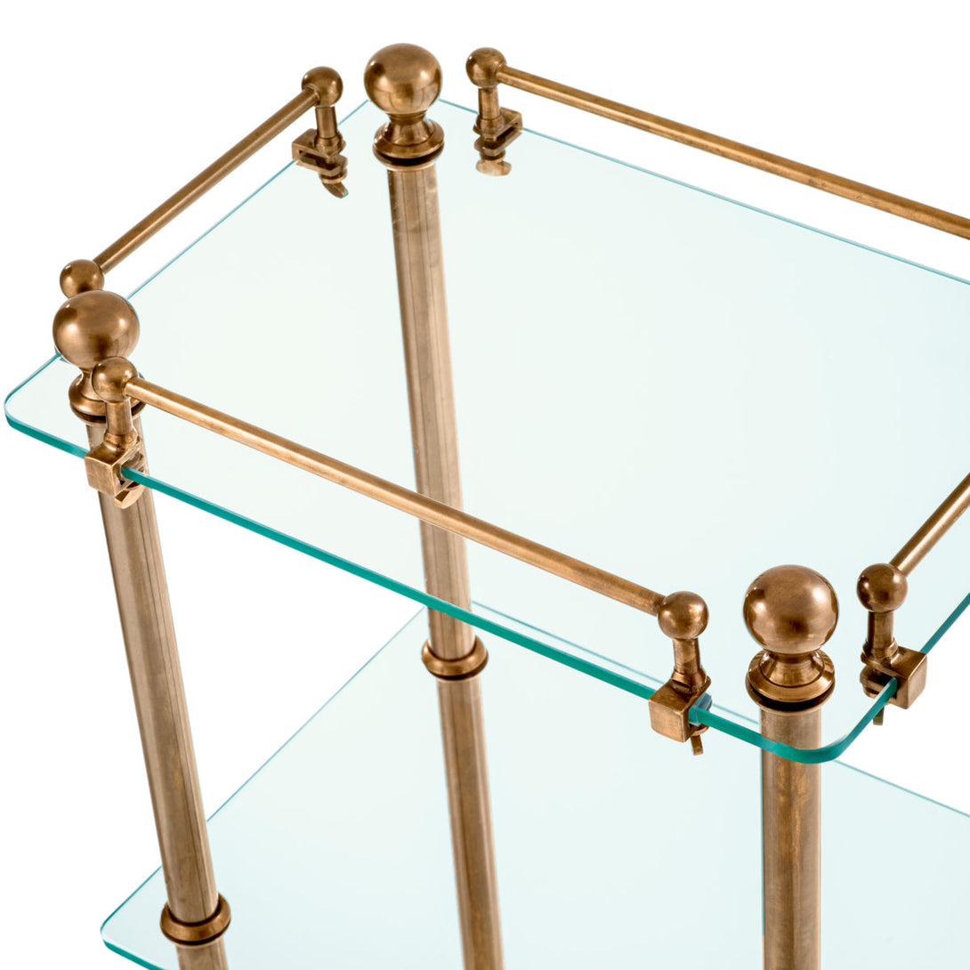 Bathroom Rack Devon Vintage Brass Finish - Image 2