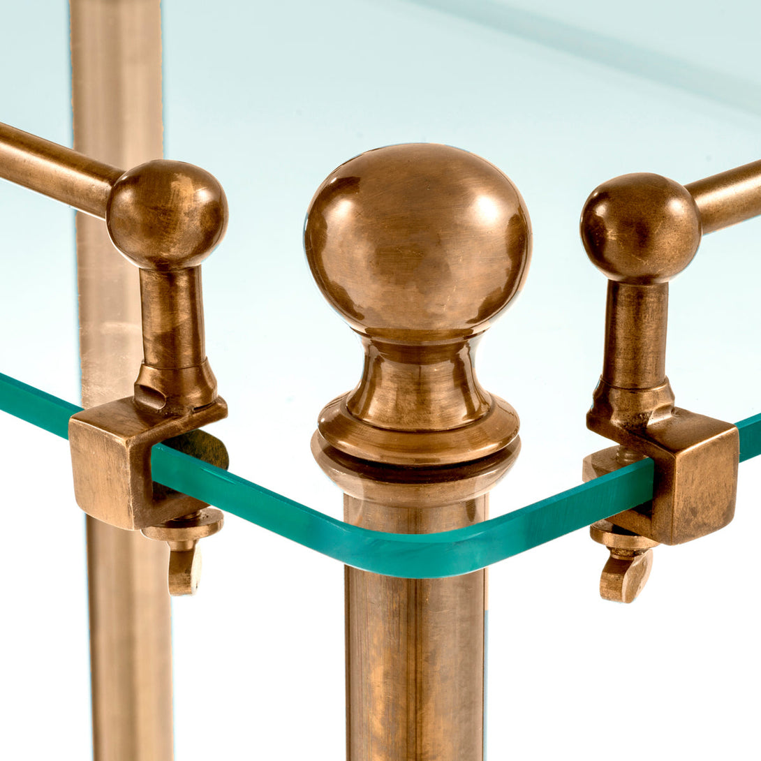 Bathroom Rack Devon Vintage Brass Finish - Image 3