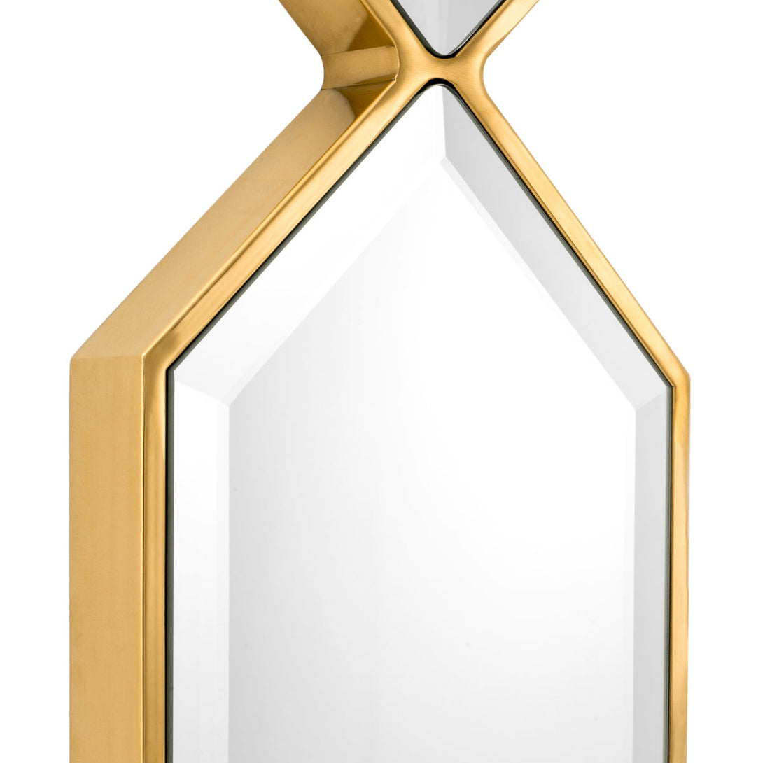 Mirror Saronno Gold Finish Accessories Eichholtz