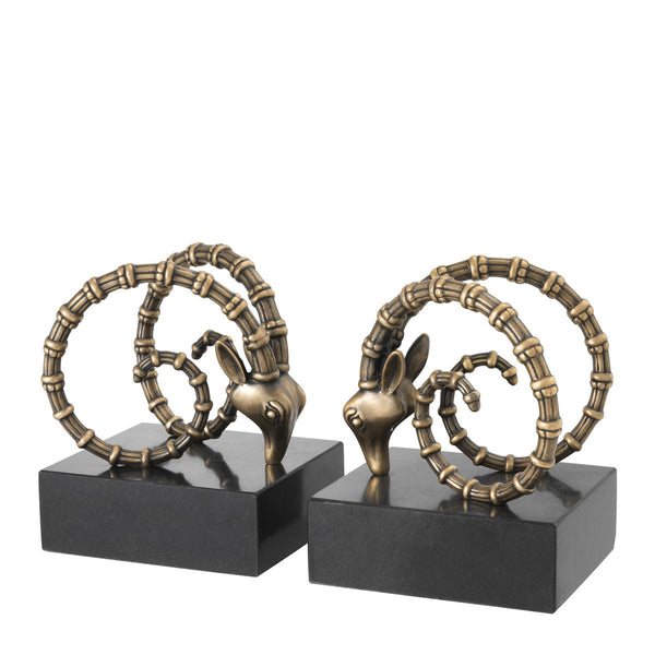 Bookend Ibex set of 2 Accessories Eichholtz