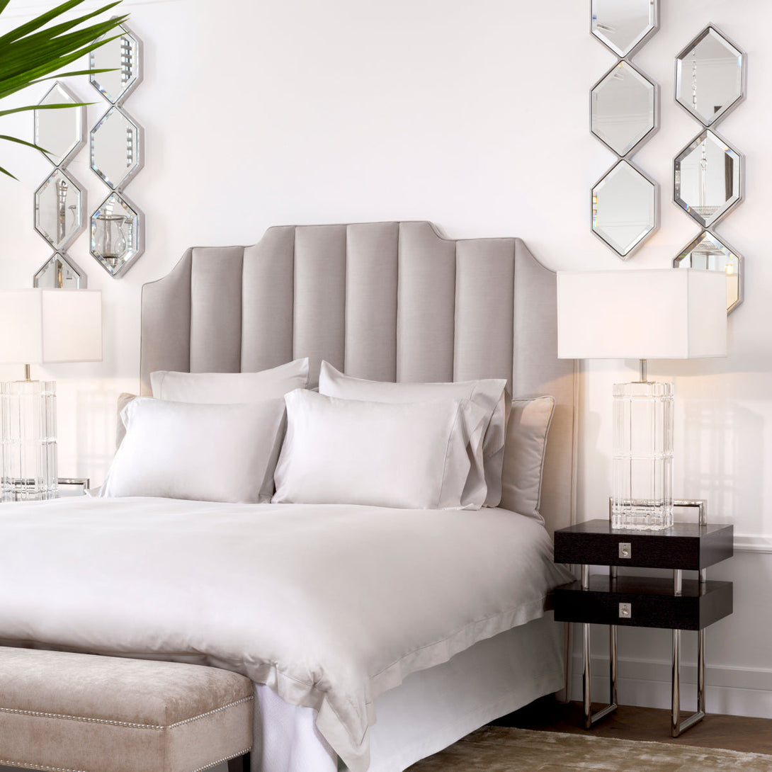 Mirror Saronno Polished Stainless Steel Accessories Eichholtz