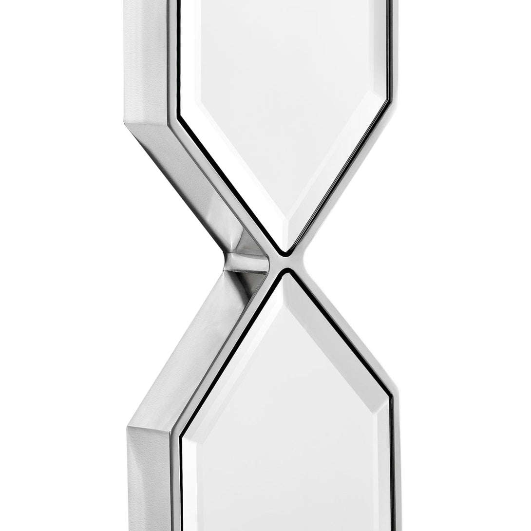 Mirror Saronno Polished Stainless Steel Accessories Eichholtz