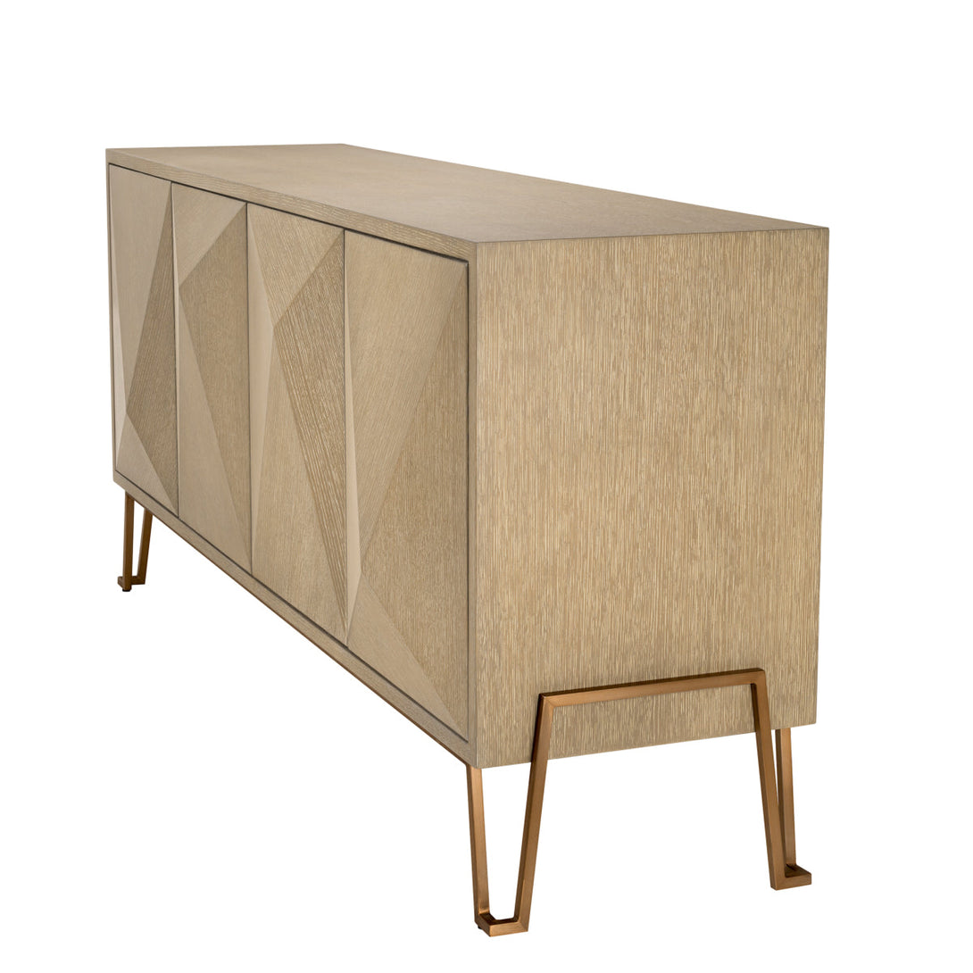 Dresser Highland Washed Oak Veneer Furniture Eichholtz