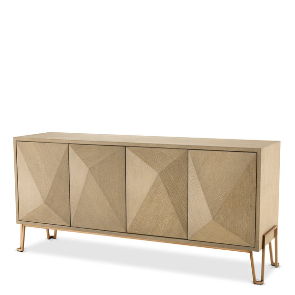 Dresser Highland Washed Oak Veneer Furniture Eichholtz