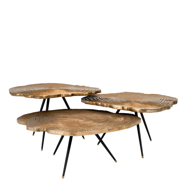 Coffee Table Quercus set of 3 Furniture Eichholtz