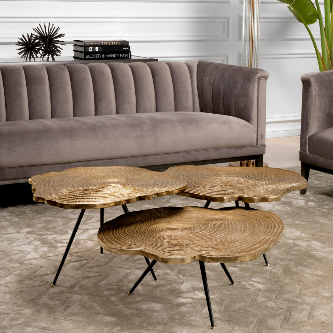 Coffee Table Quercus set of 3 Furniture Eichholtz