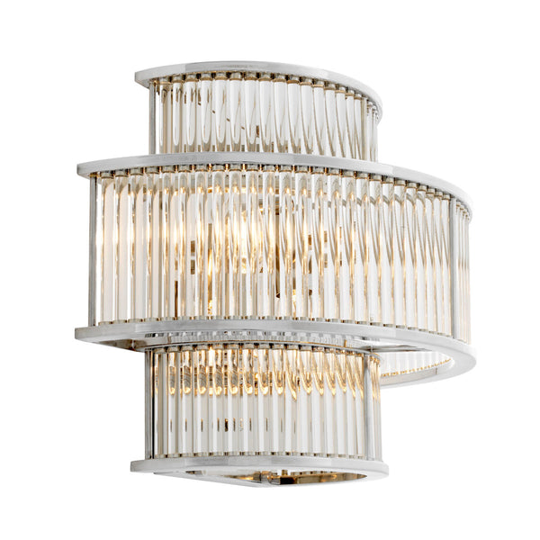 Wall Lamp Mancini Nickel Finish Lighting Eichholtz