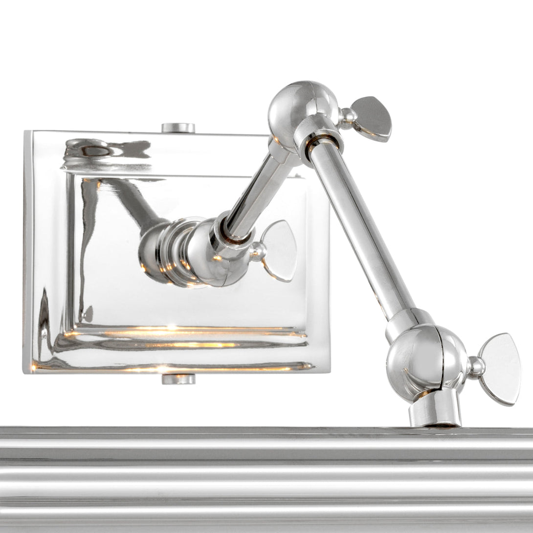 Wall Lamp Luca S Nickel Finish Lighting Eichholtz