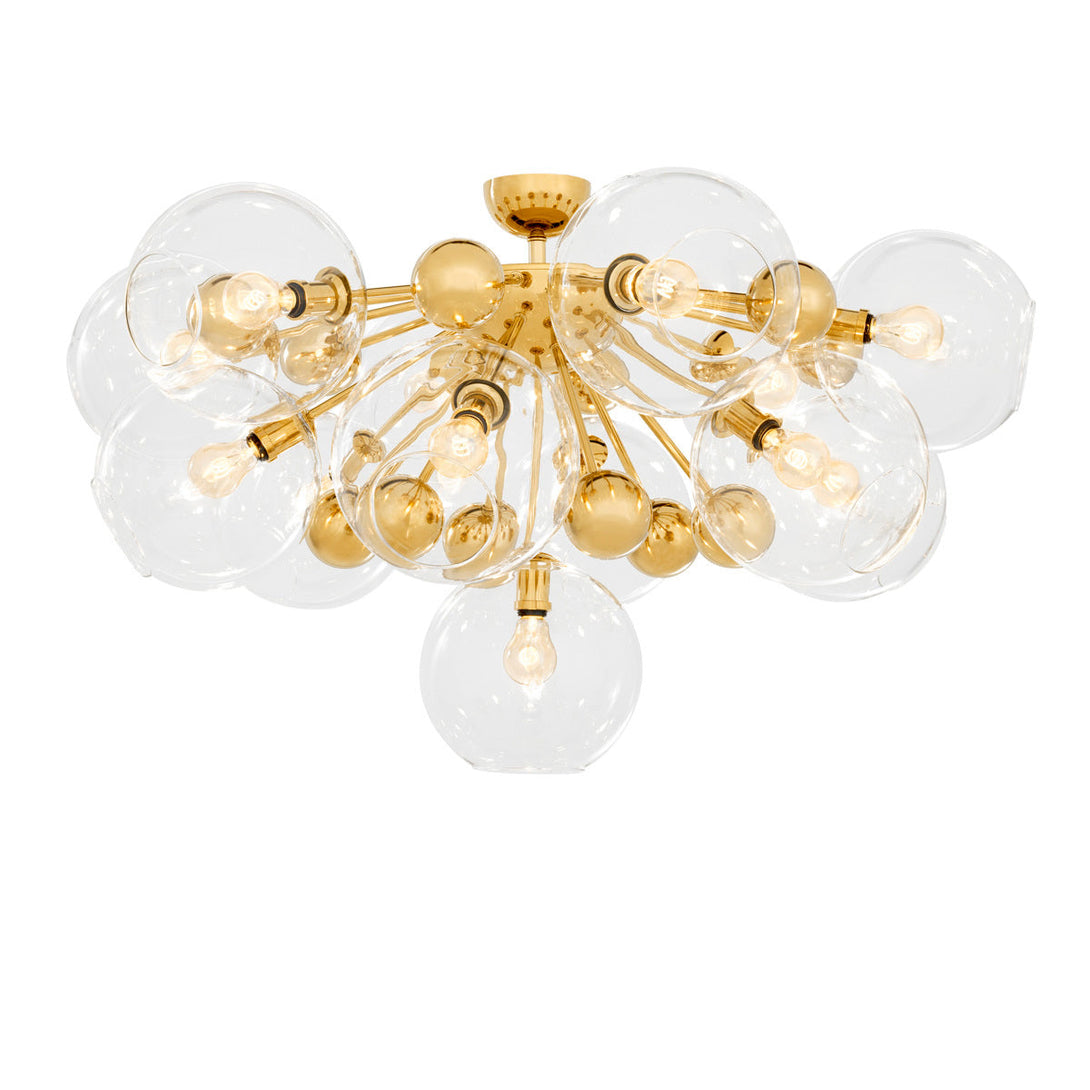 Ceiling Lamp Soleil Gold Finish Lighting Eichholtz