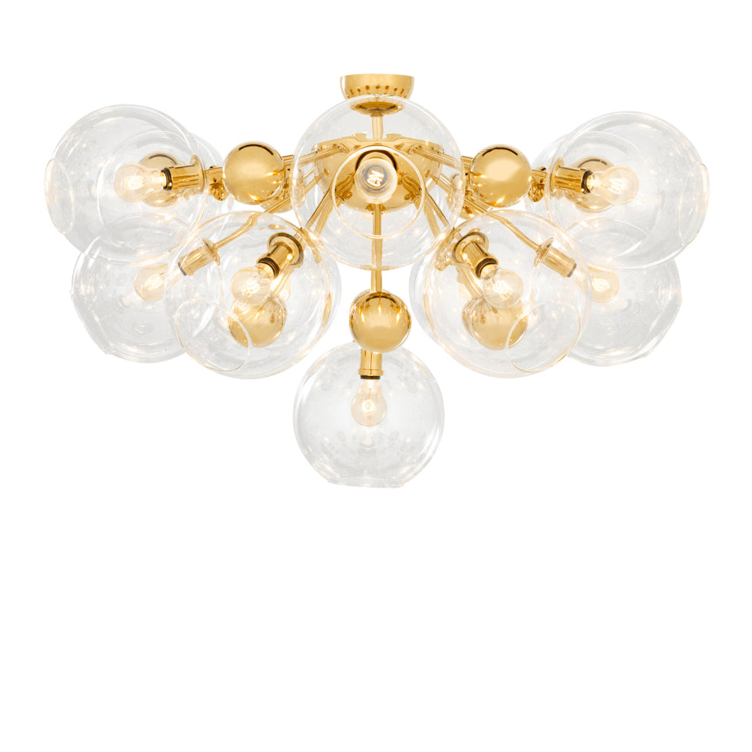 Ceiling Lamp Soleil Gold Finish Lighting Eichholtz