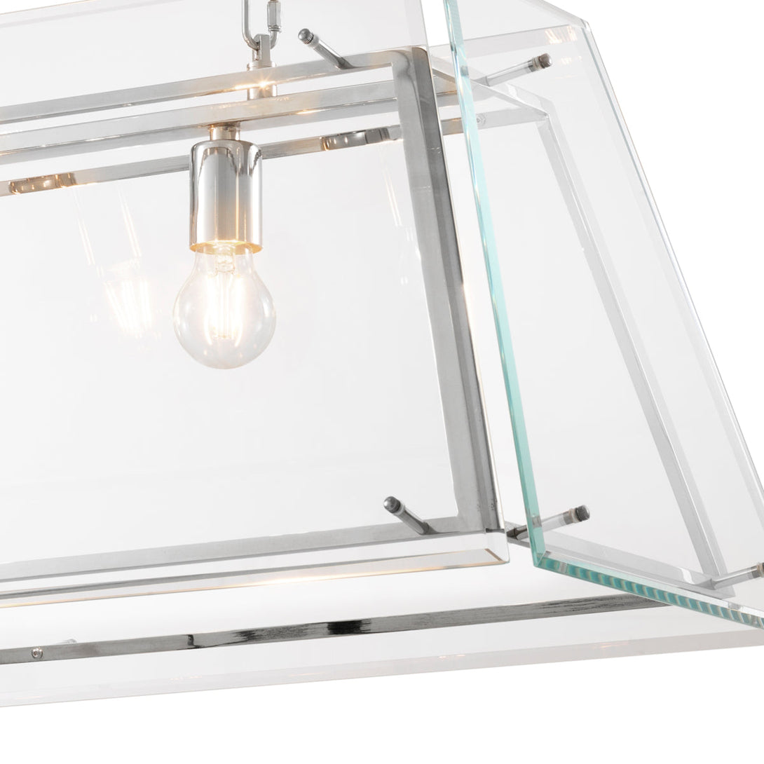 Chandelier Azure L Nickel Finish Lighting Eichholtz