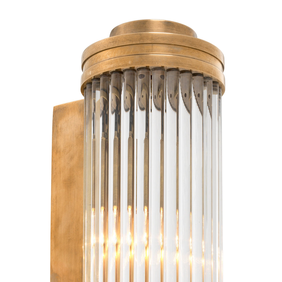 Wall Lamp Gascogne Xl Vintage Brass Finish Lighting Eichholtz