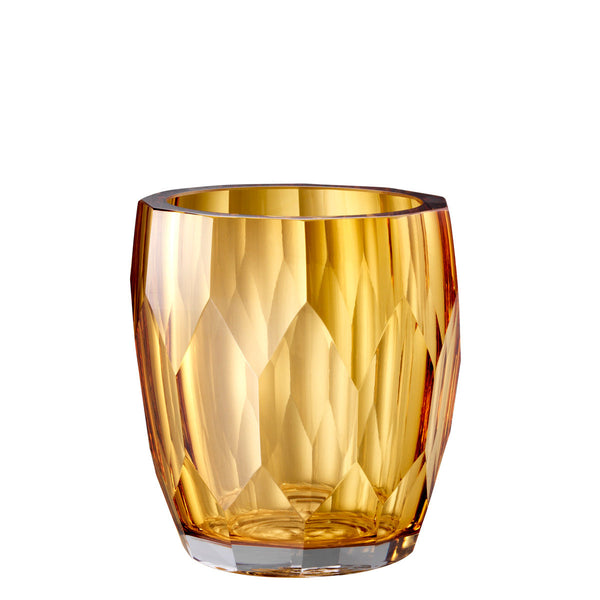 Vase Marquis Hand Cut Yellow Colour Accessories Eichholtz