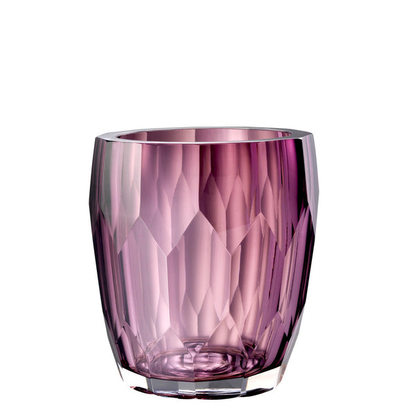 Vase Marquis Hand Cut Purple Colour Accessories Eichholtz
