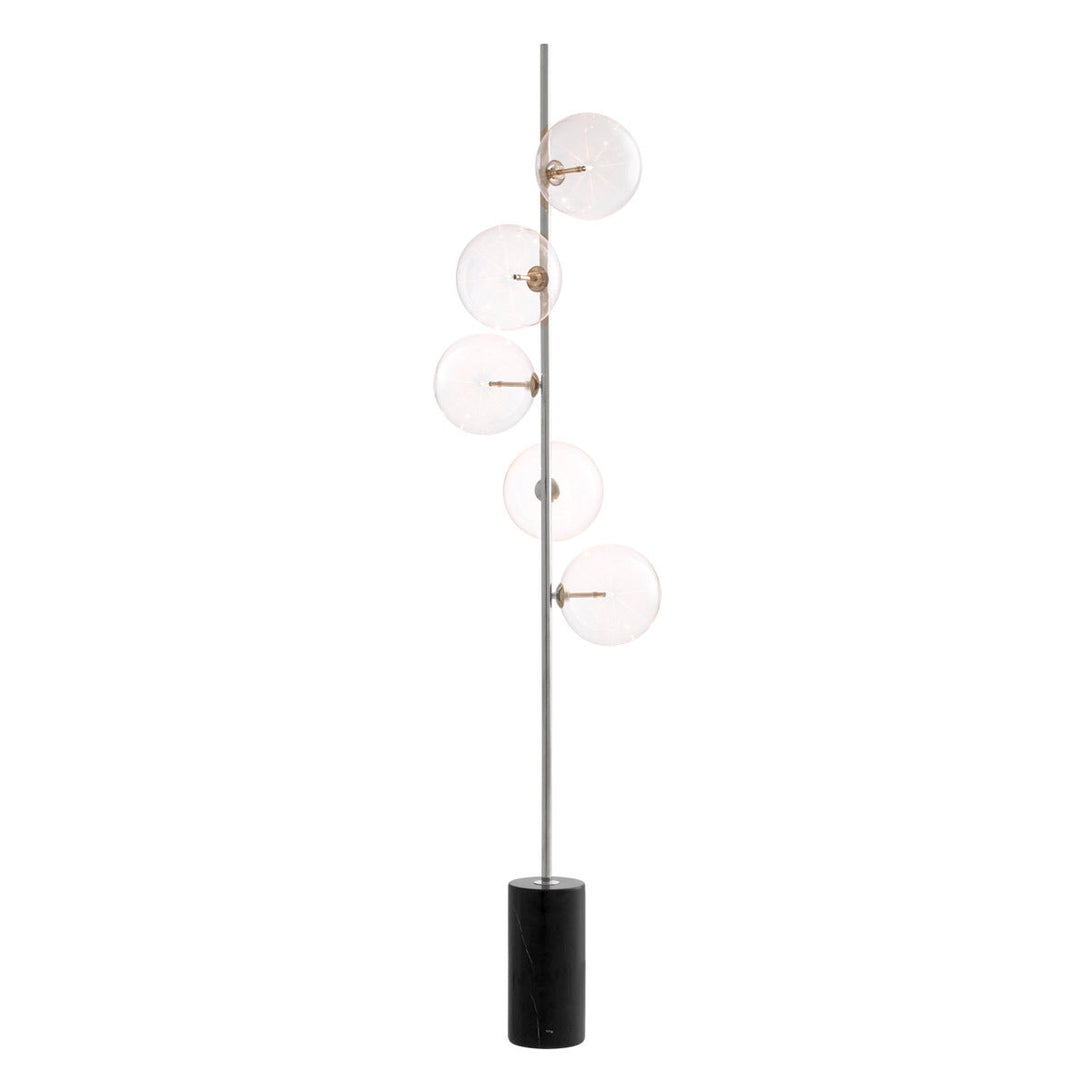 Floor Lamp Tempo Nickel Finish Lighting Eichholtz