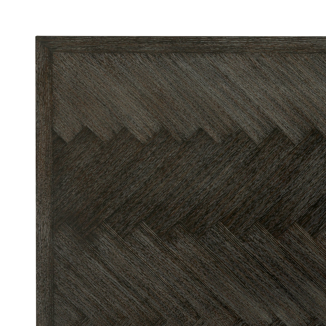 Dining Table Melchior 300 Cm Charcoal Oak Veneer Furniture Eichholtz