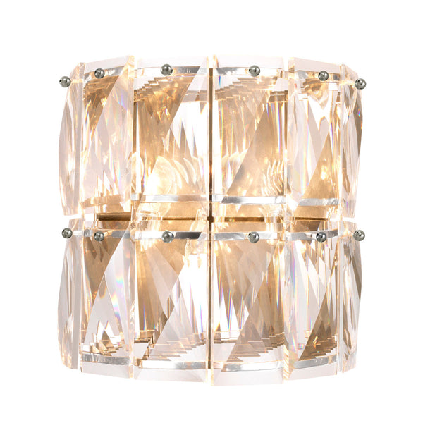 Wall Lamp Amazone Nickel Crystal Glass Lighting Eichholtz