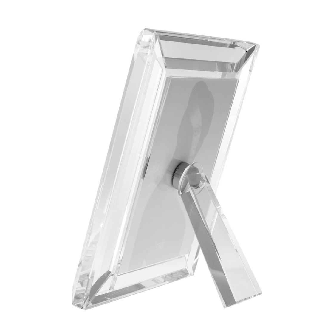 Picture Frame Theory L Set Of 2 Clear Crystal Glass Accessories Eichholtz