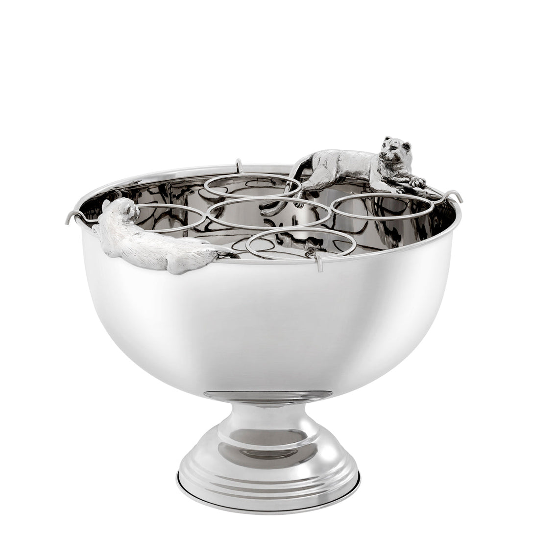 Champagne Cooler Jordan Nickel Finish Accessories Eichholtz