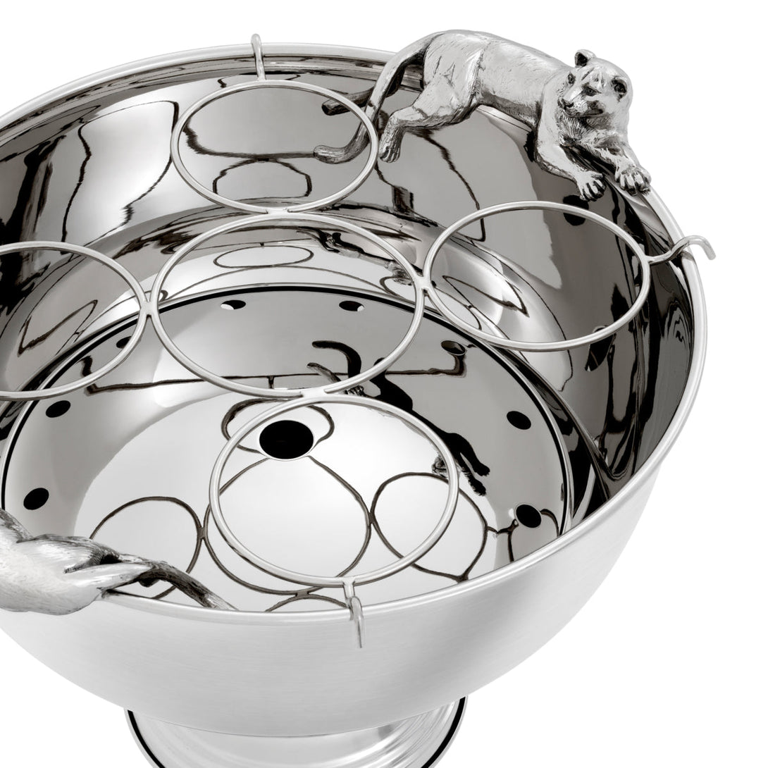 Champagne Cooler Jordan Nickel Finish Accessories Eichholtz