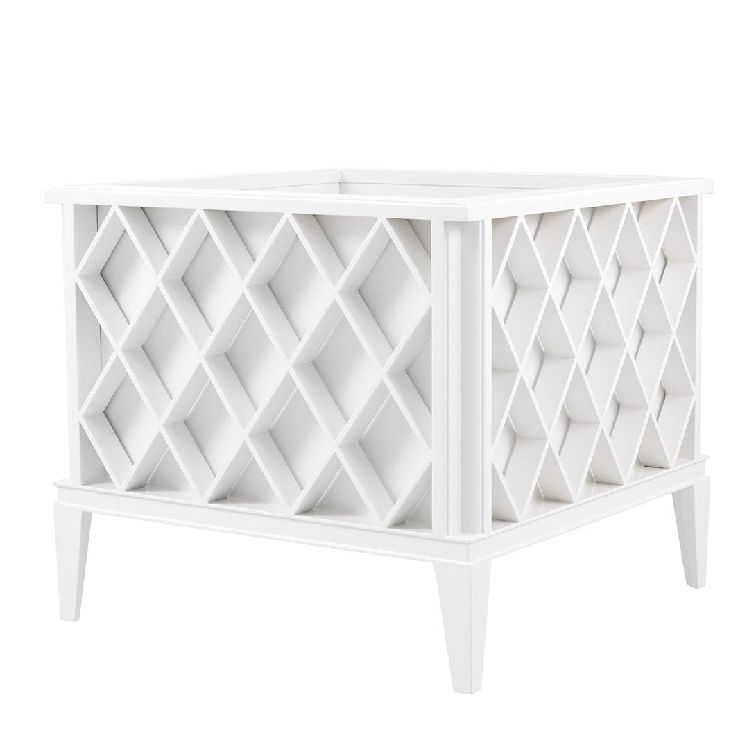 Outdoor Planter Ocean Club White Finish Accessories Eichholtz