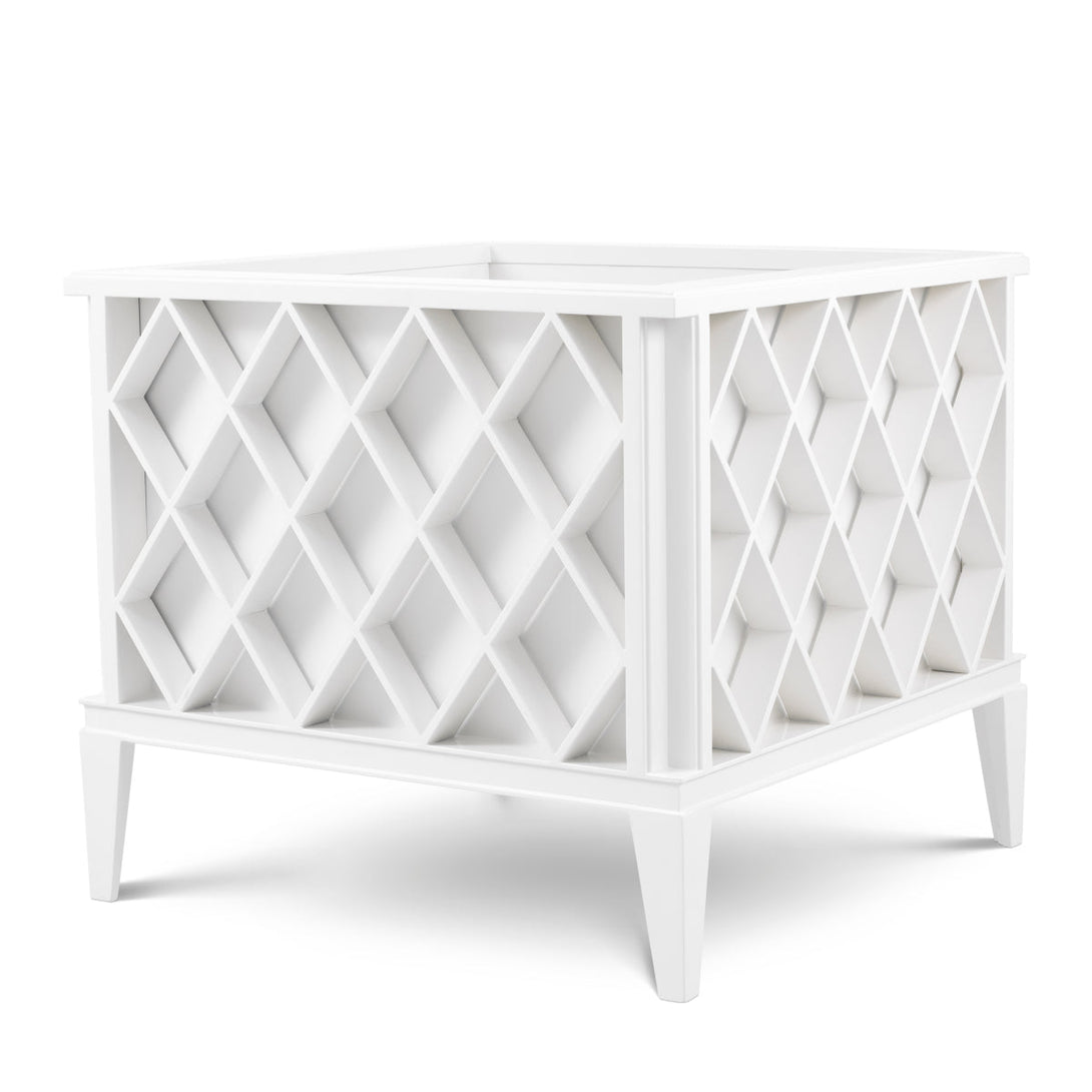 Outdoor Planter Ocean Club White Finish Accessories Eichholtz