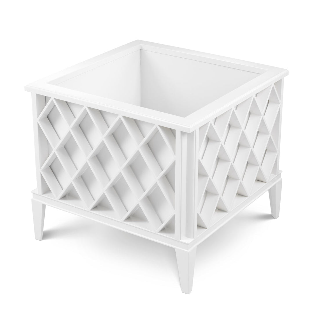 Outdoor Planter Ocean Club White Finish Accessories Eichholtz