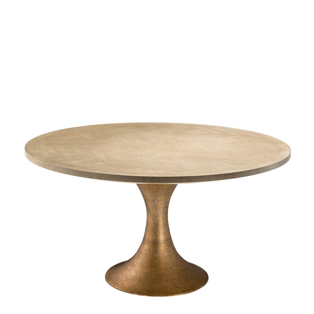 Dining Table Melchior round Furniture Eichholtz