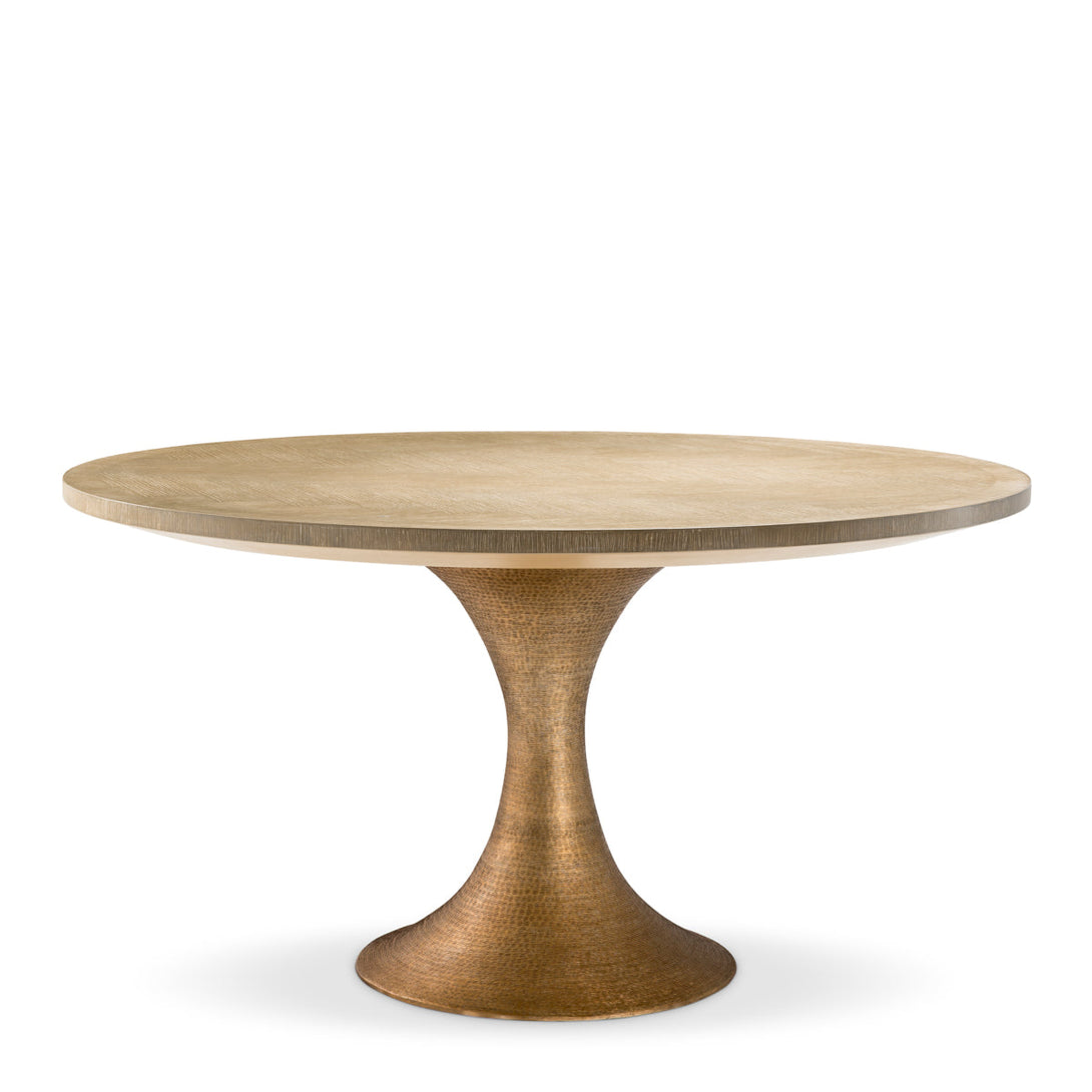 Dining Table Melchior round Furniture Eichholtz