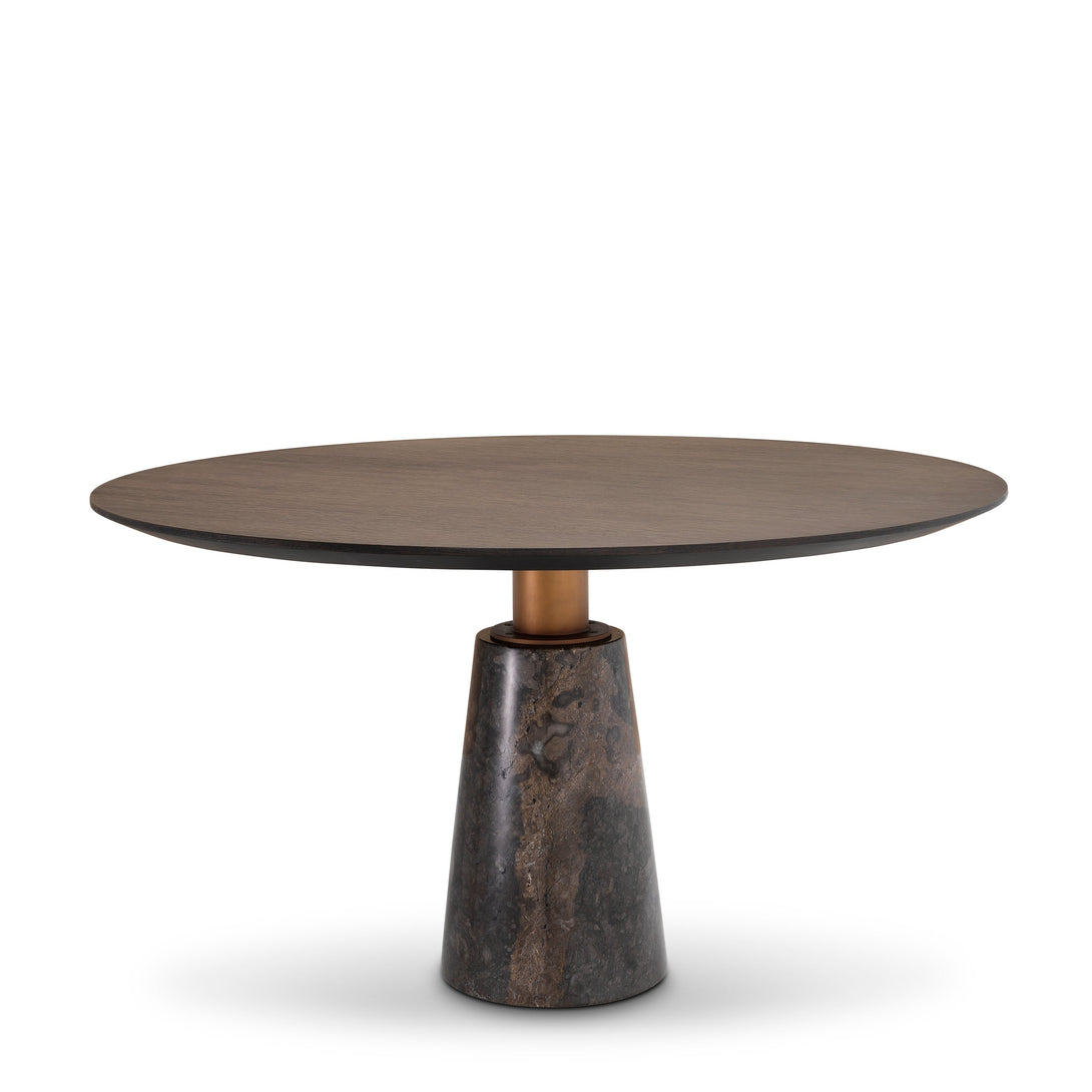 Dining Table Genova Grey Marble Furniture Eichholtz
