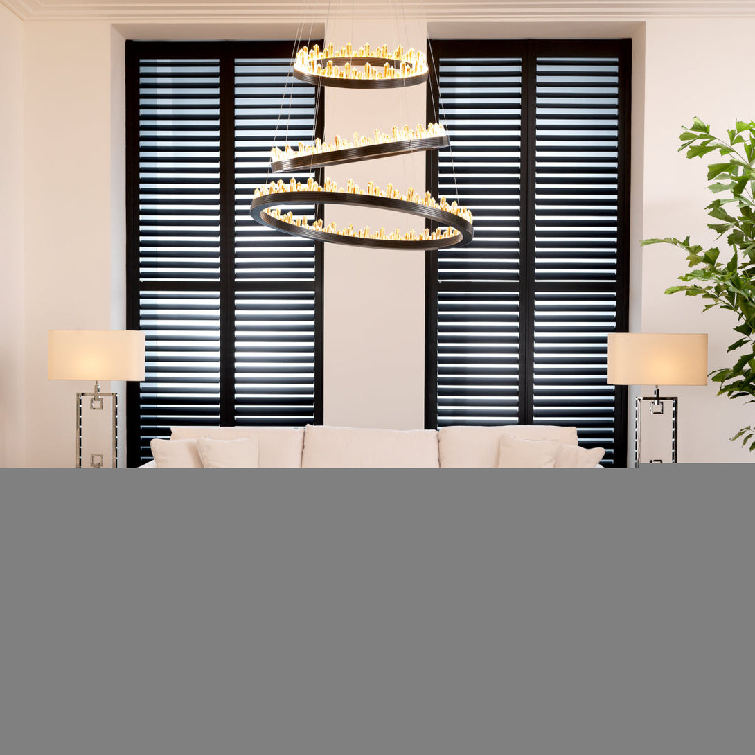 Hurricane Vertex S Clear Bronze Finish Accessories Eichholtz