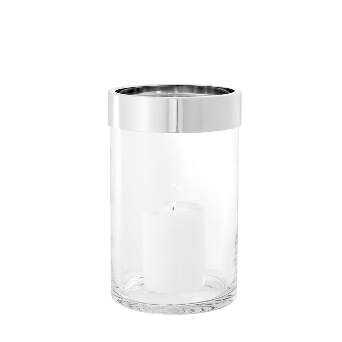 Hurricane Vertex S Clear Nickel Finish Accessories Eichholtz