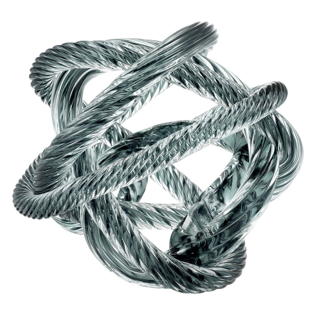 Desk Accessory Dominico L Grey Blue Glass Accessories Eichholtz