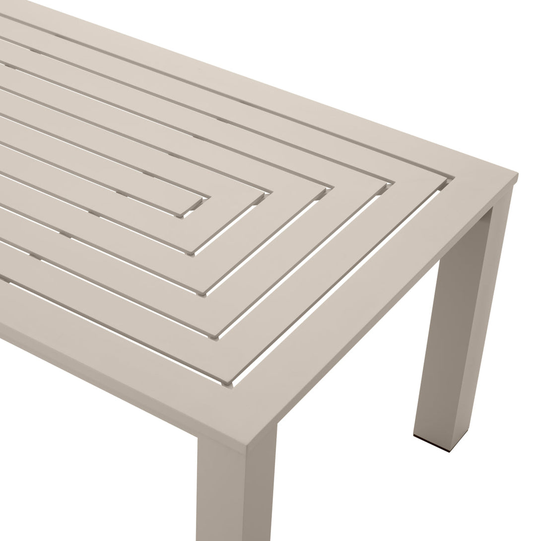Outdoor Dining Table Vistamar Sand Finish Outdoor Eichholtz