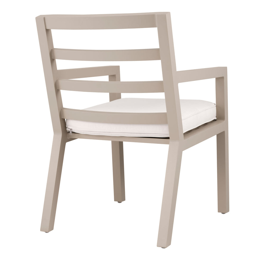 Outdoor Dining Chair Delta Sand Finish Furniture Eichholtz