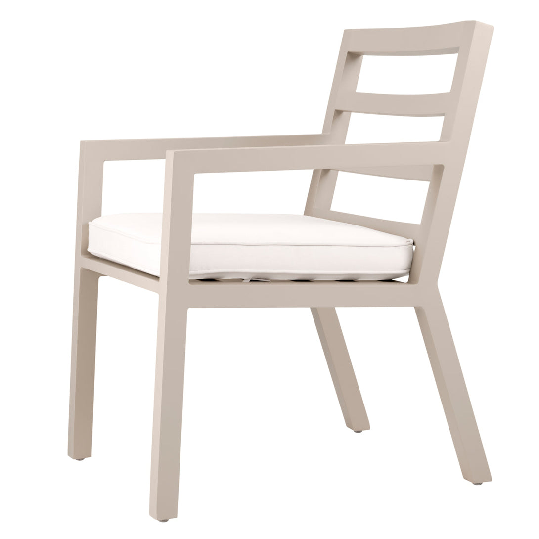 Outdoor Dining Chair Delta Sand Finish Furniture Eichholtz