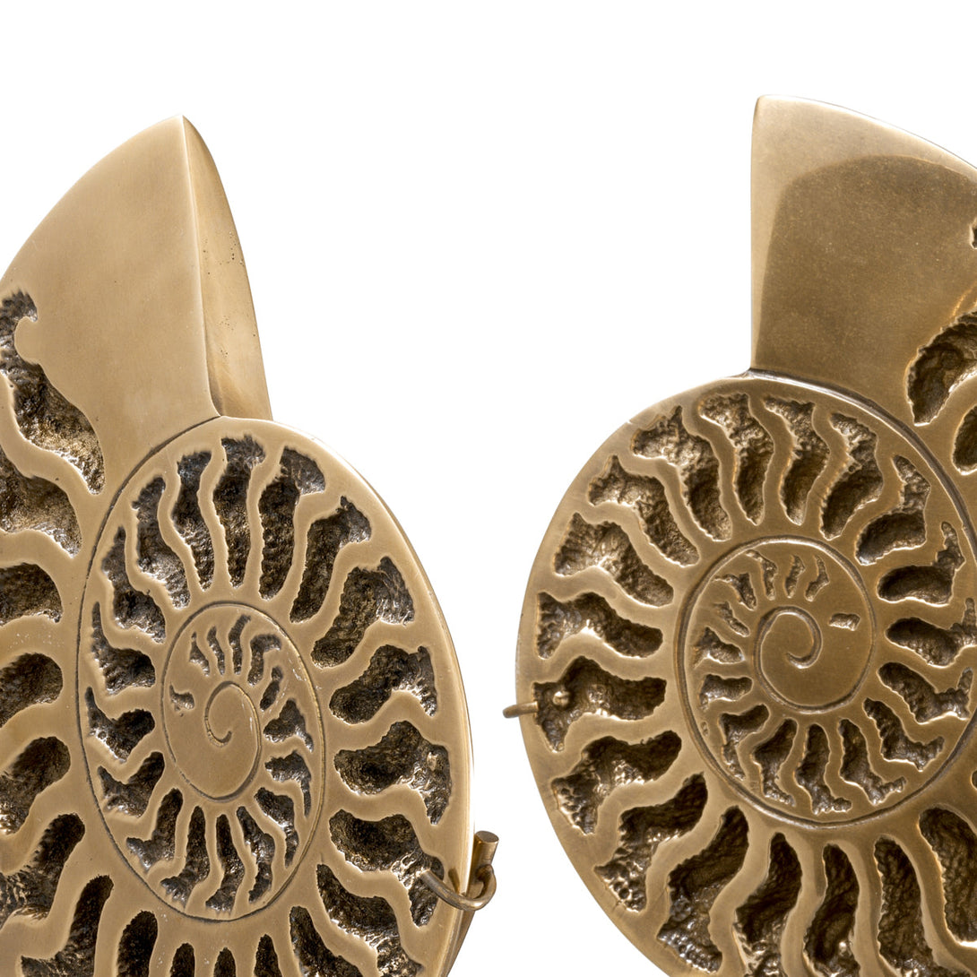 Object Ammonite set of 2 Accessories Eichholtz