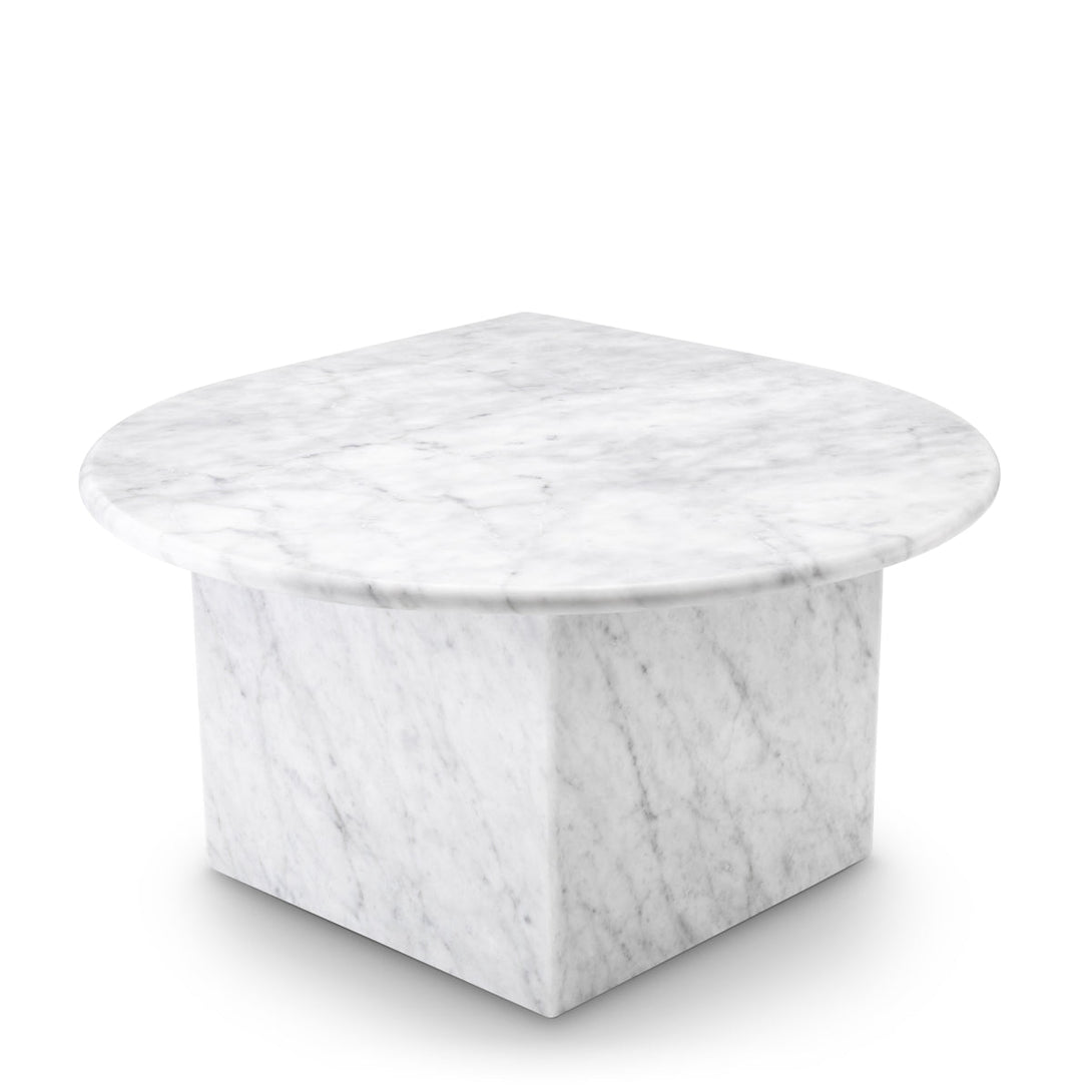 Coffee Table Naples Set Of 3 Honed Carrera Marble Furniture Eichholtz