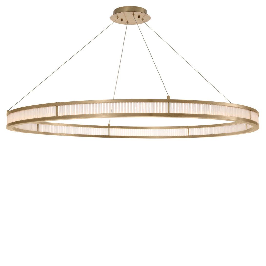Chandelier Damien Xl Antique Brass Finish Lighting Eichholtz