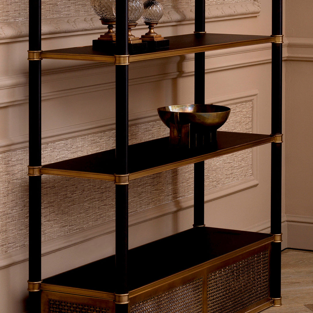 Bowl Bismarck Vintage Brass Finish Accessories Eichholtz